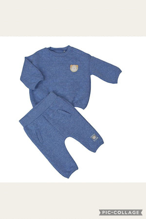 Teddy Jogger Set - Blue