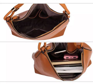 Grab Shoulder Bag - Tan