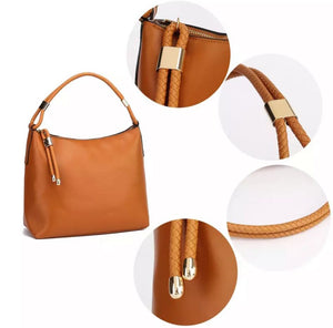 Grab Shoulder Bag - Tan