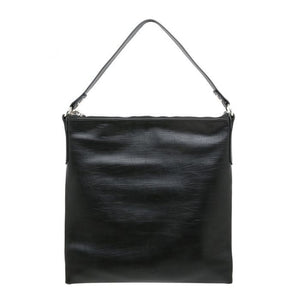 Large Casual Shoulder Bag - Black