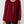 Load image into Gallery viewer, Pleated Long Sleeve Necklace Top - Wine
