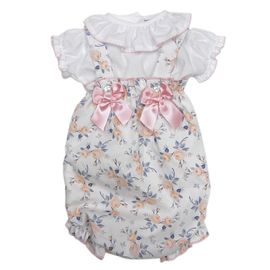Baby Girls Luxury 2 Piece Romper - Floral