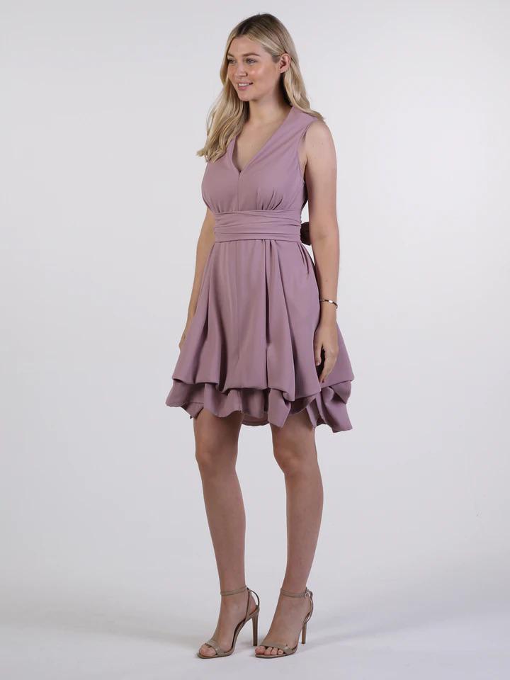 Blonde & Wise May Dress - Dusky Pink