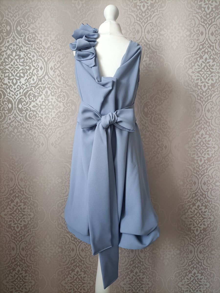 Mini Blonde & Wise Anna Dress - Dusty Blue